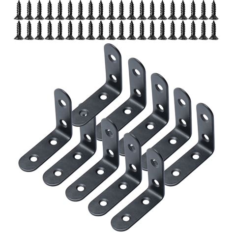 small black metal l brackets|metal angle brackets b&q.